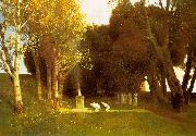 Arnold Bocklin The Sacred Wood china oil painting reproduction